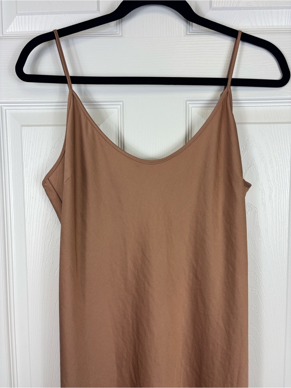 NWT Jenni Kayne blush everyday bias cut satin slip dress sz lg - Picture 5 of 7